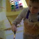 atelier d'art cours enfants peinture